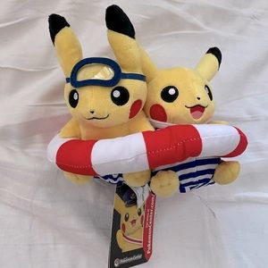 NWT Official Pokemon Center “Paired Pikachu Celebrations Sailor Pikachu”